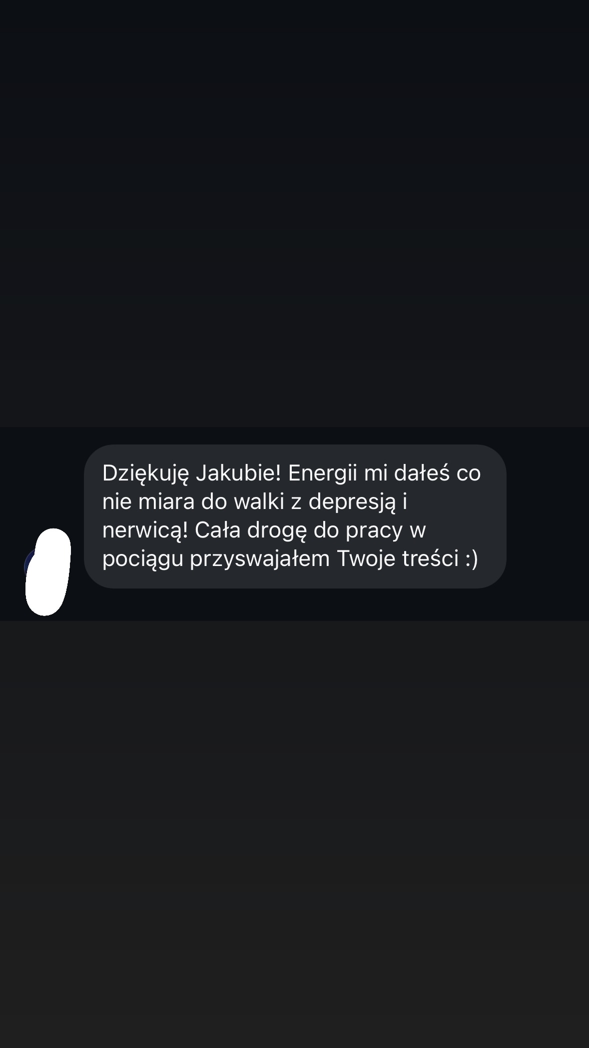 Wiadomość od obserwującego 8