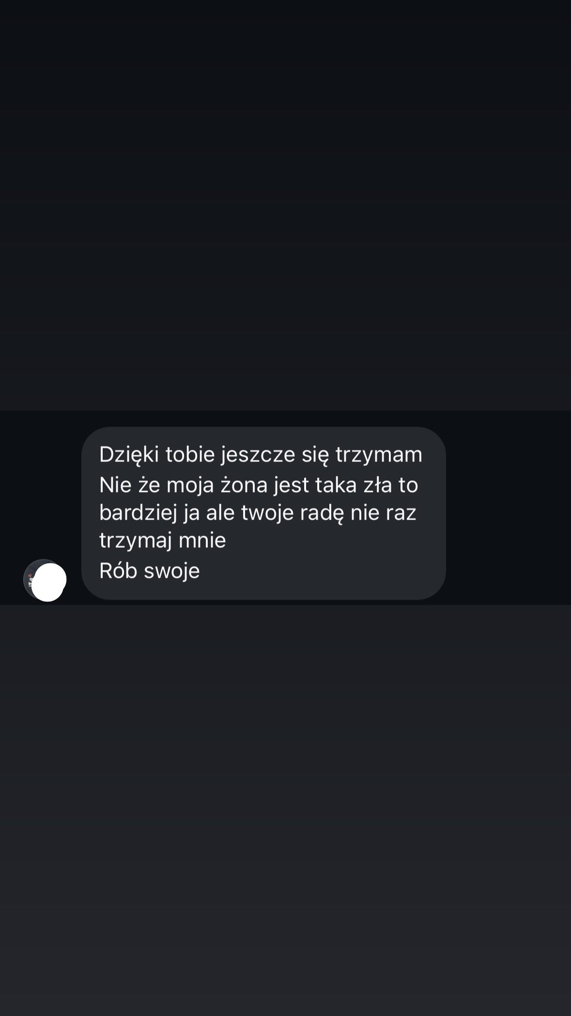 Wiadomość od obserwującego 12