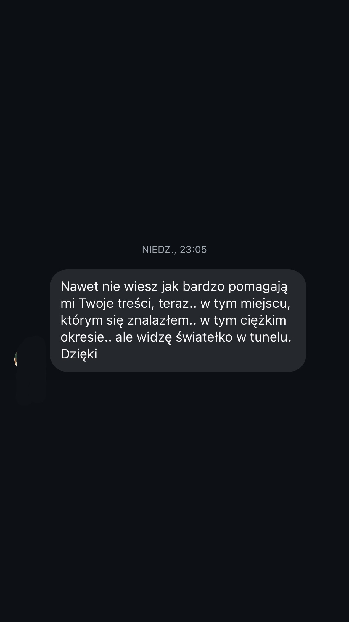 Wiadomość od obserwującego 22