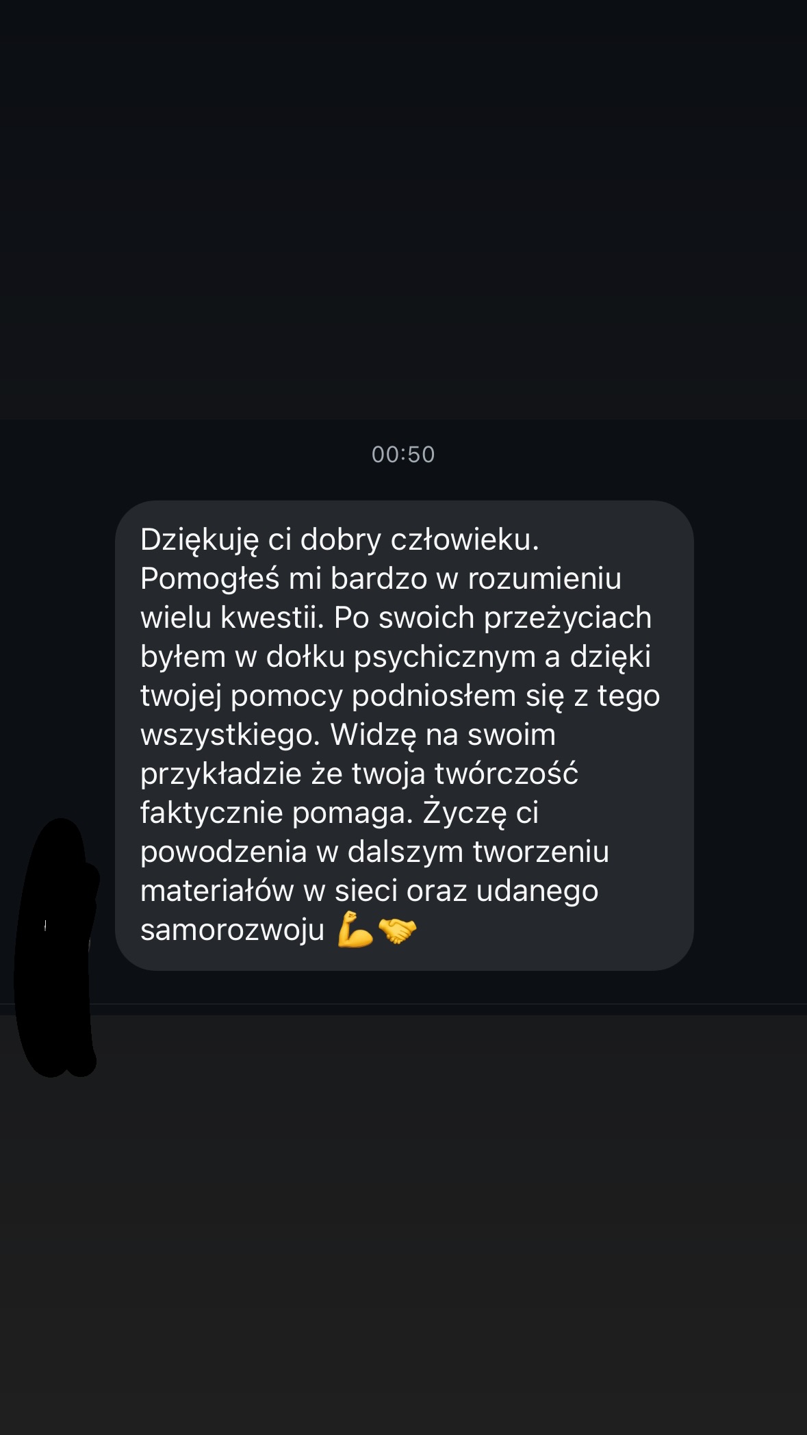 Wiadomość od obserwującego 25