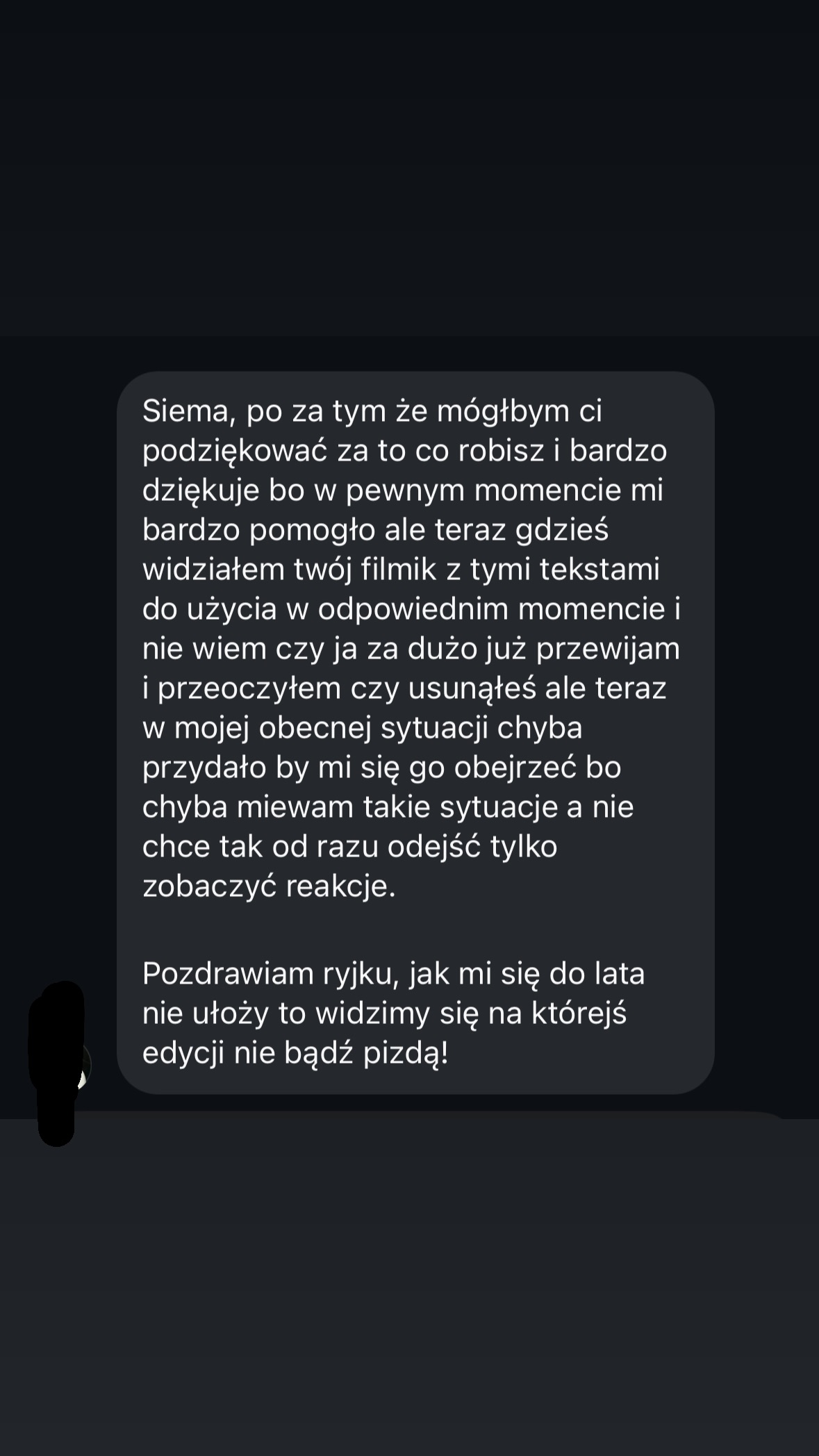 Wiadomość od obserwującego 27
