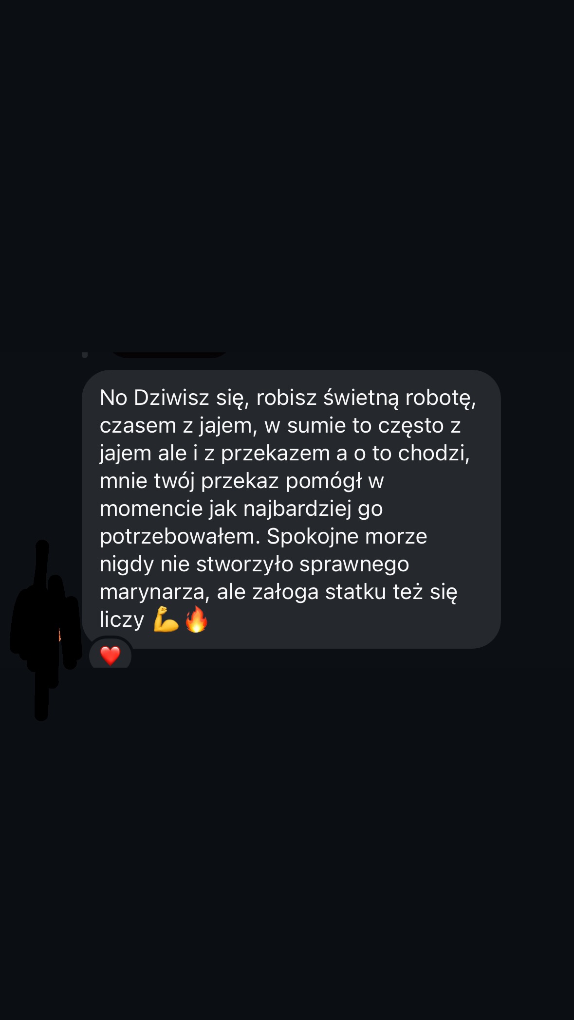 Wiadomość od obserwującego 30