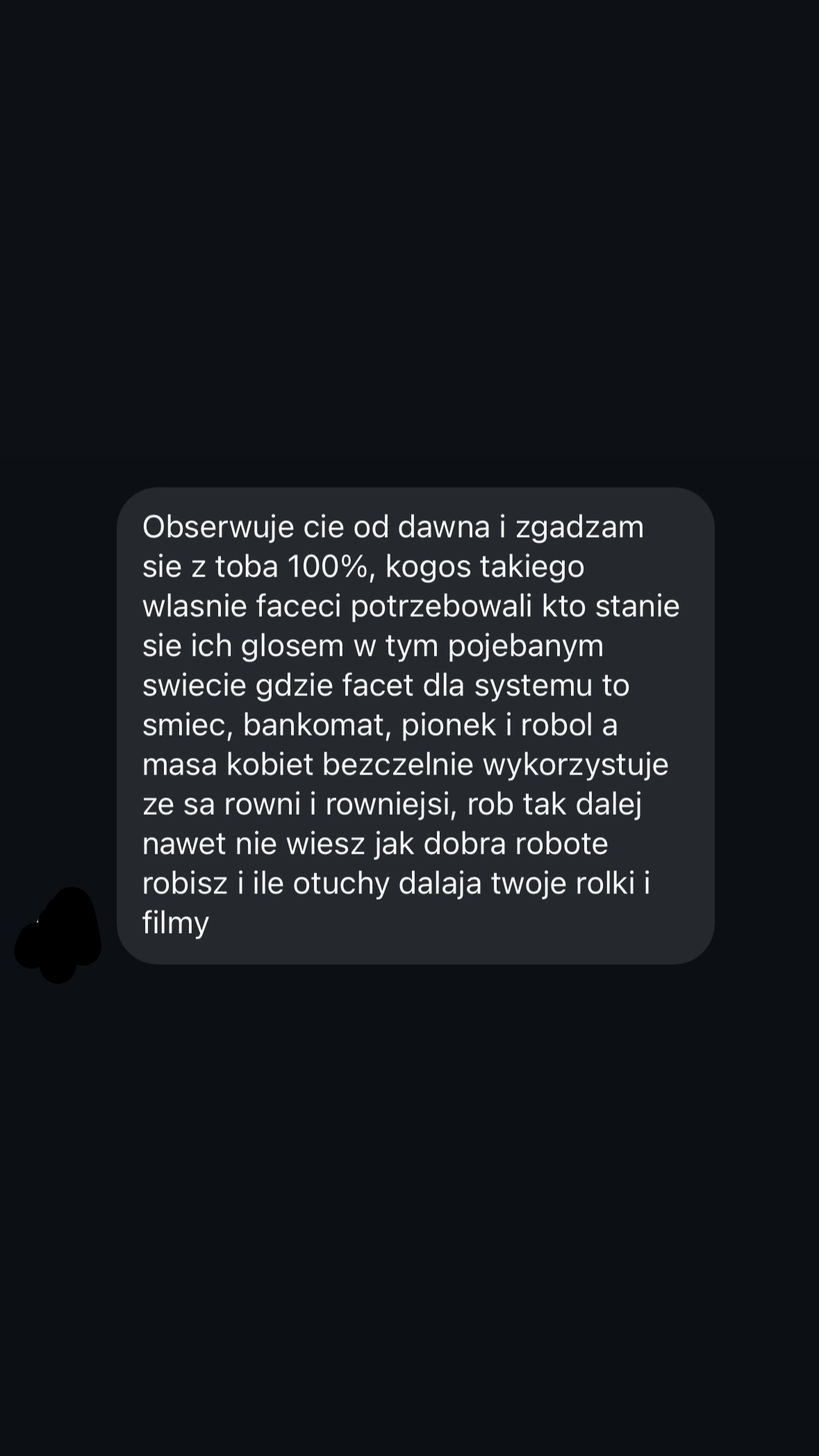 Wiadomość od obserwującego 33