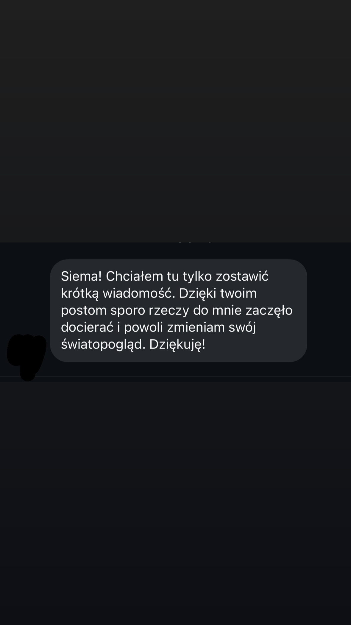 Wiadomość od obserwującego 42