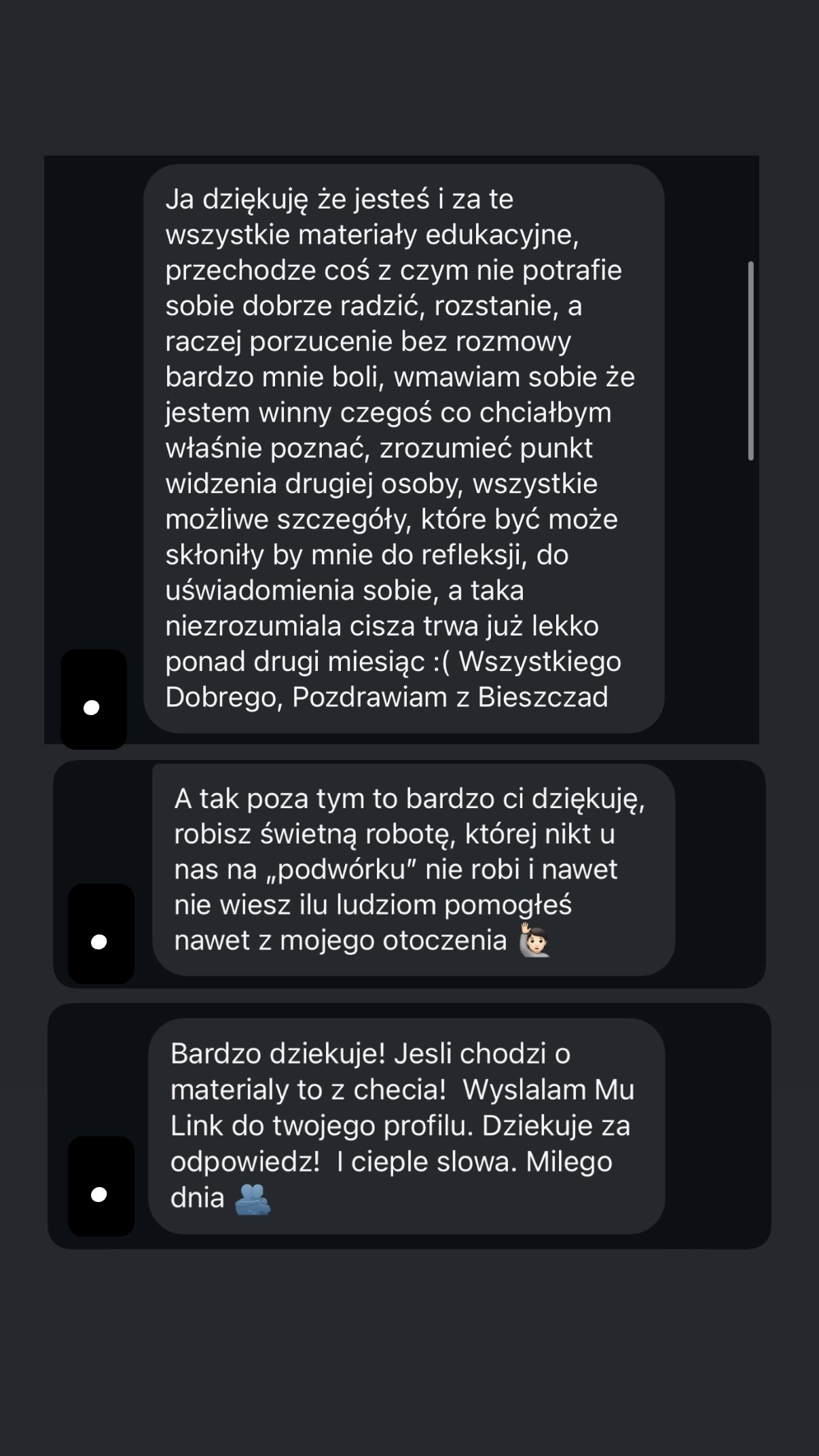 Wiadomość od obserwującego 46