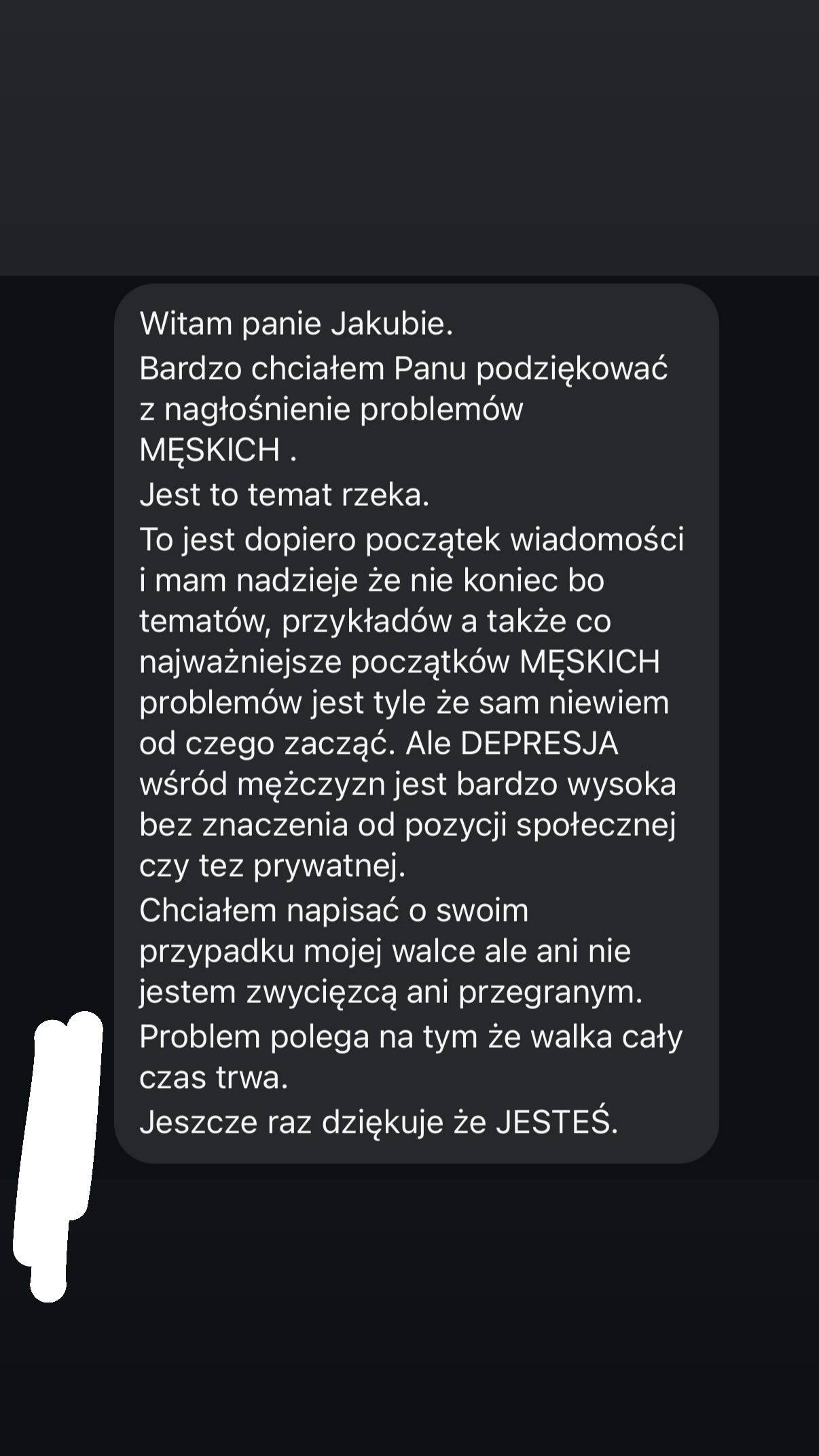 Wiadomość od obserwującego 47