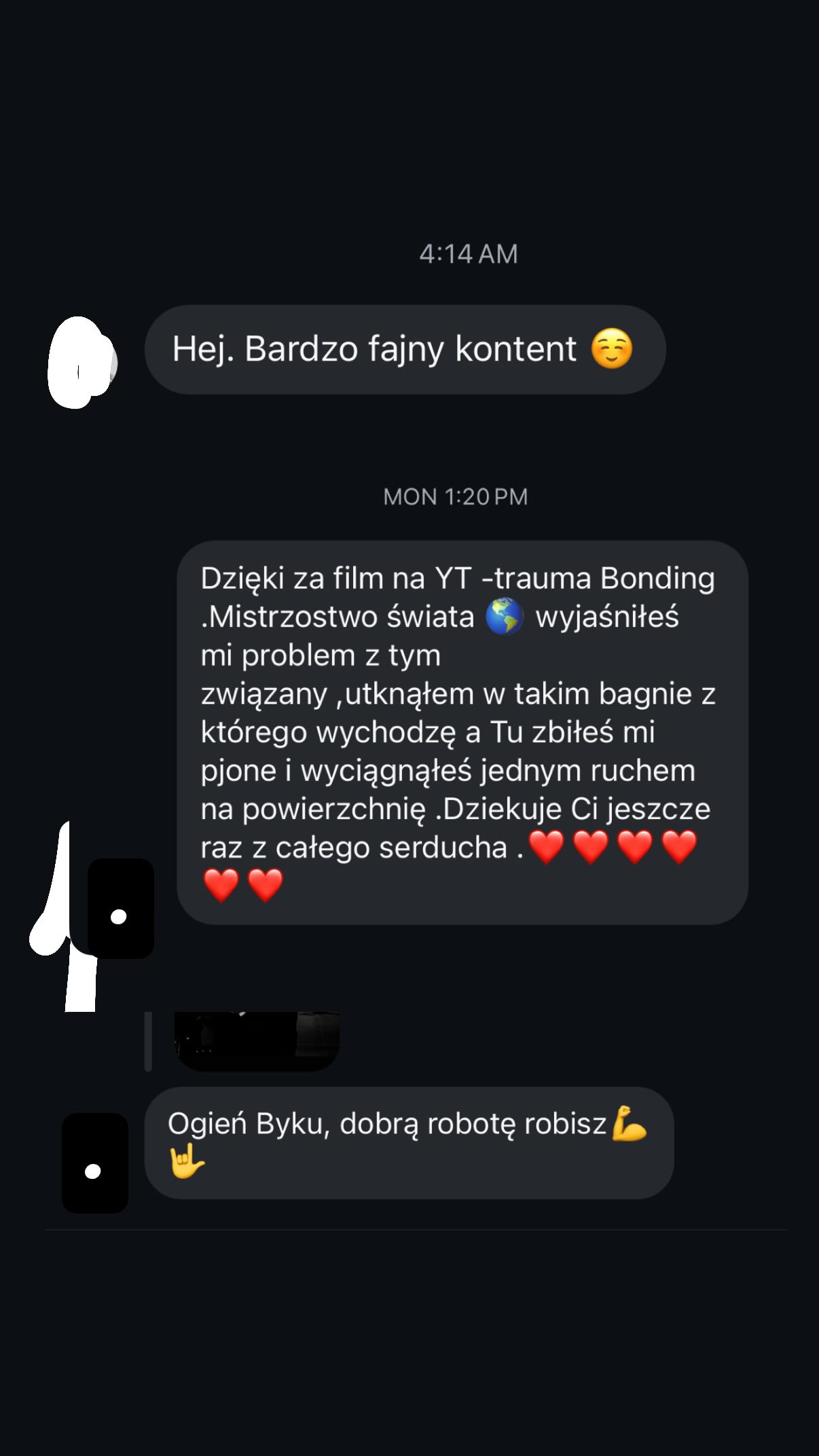 Wiadomość od obserwującego 49