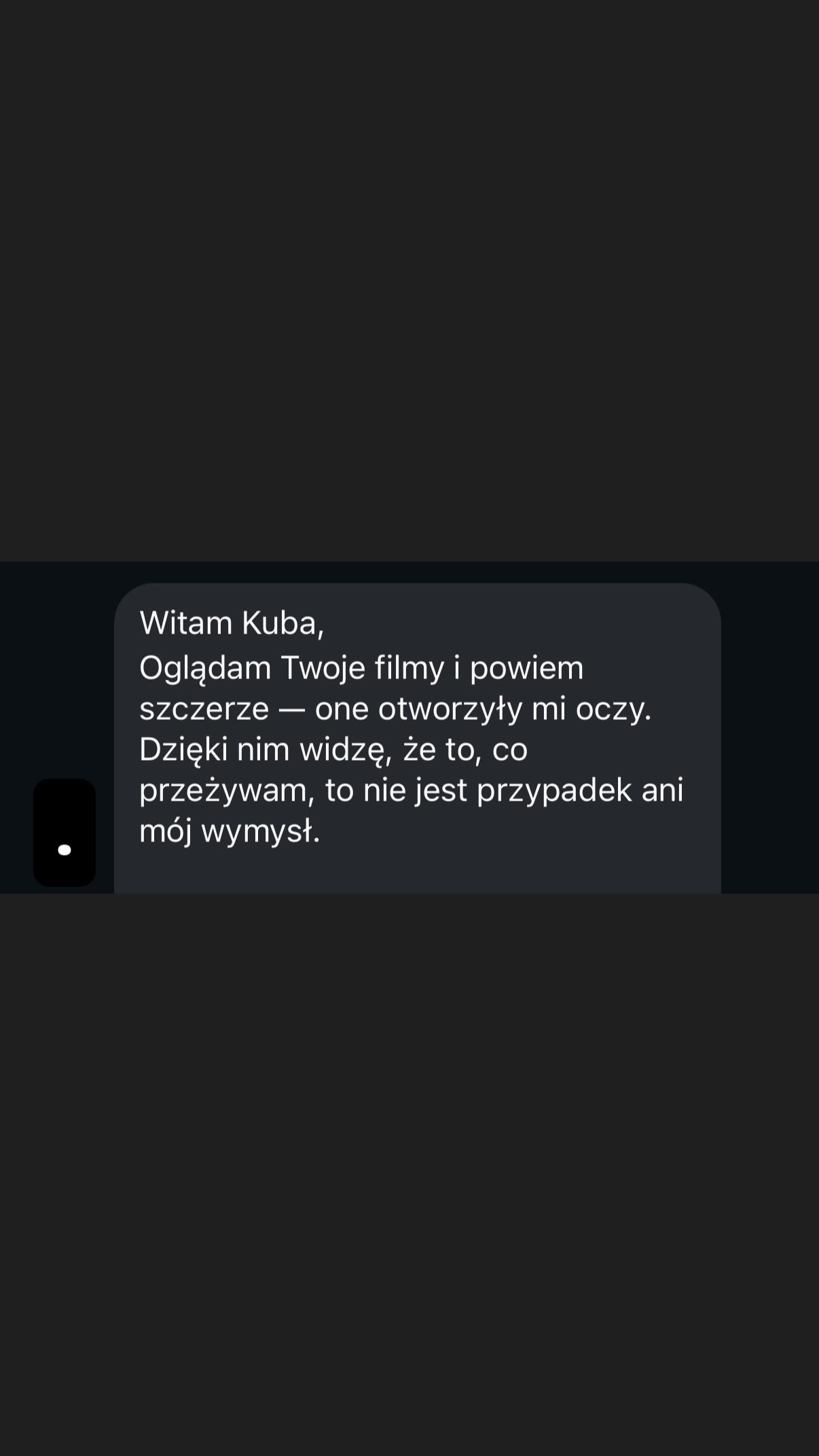 Wiadomość od obserwującego 62