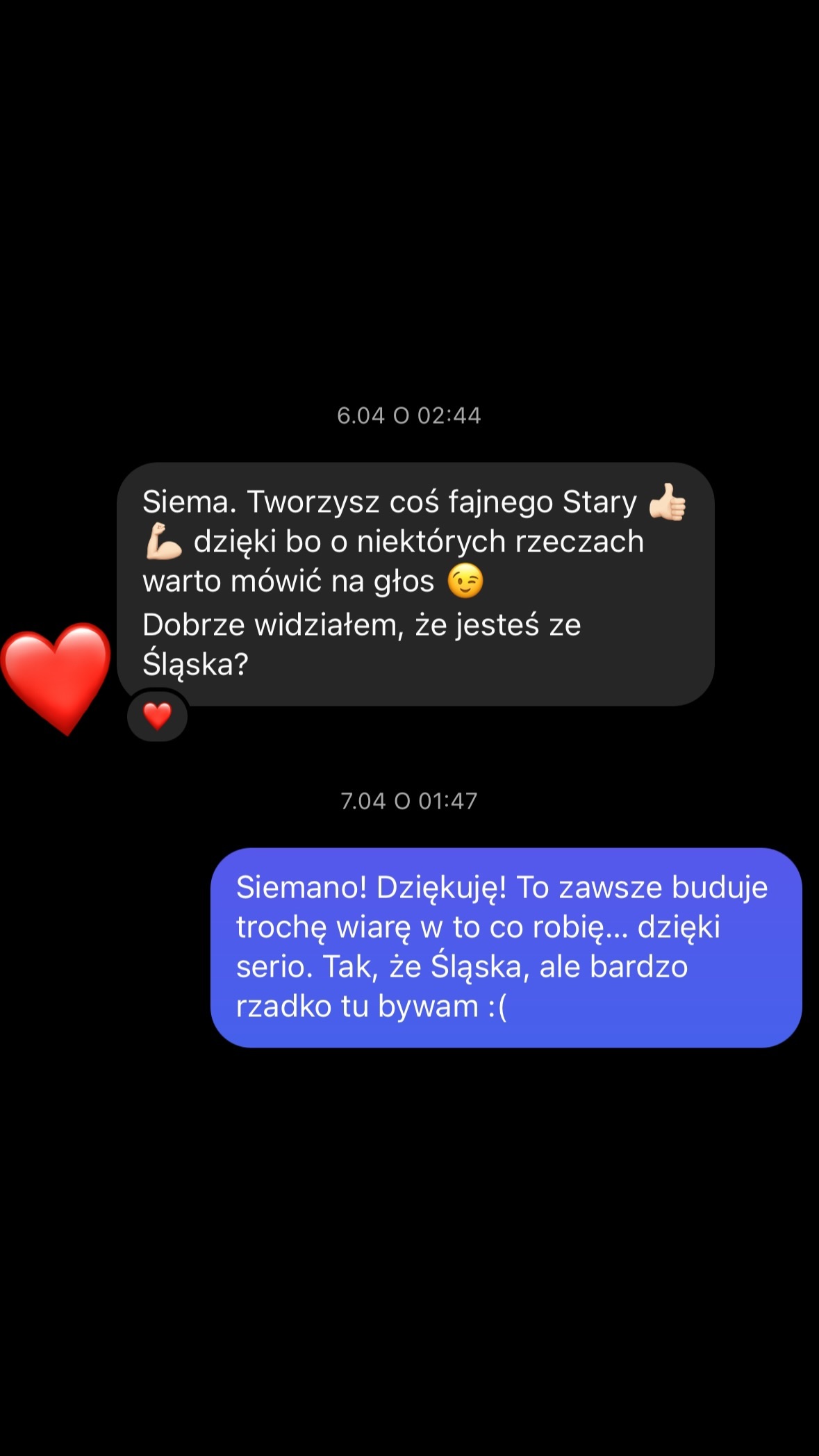 Wiadomość od obserwującego 67