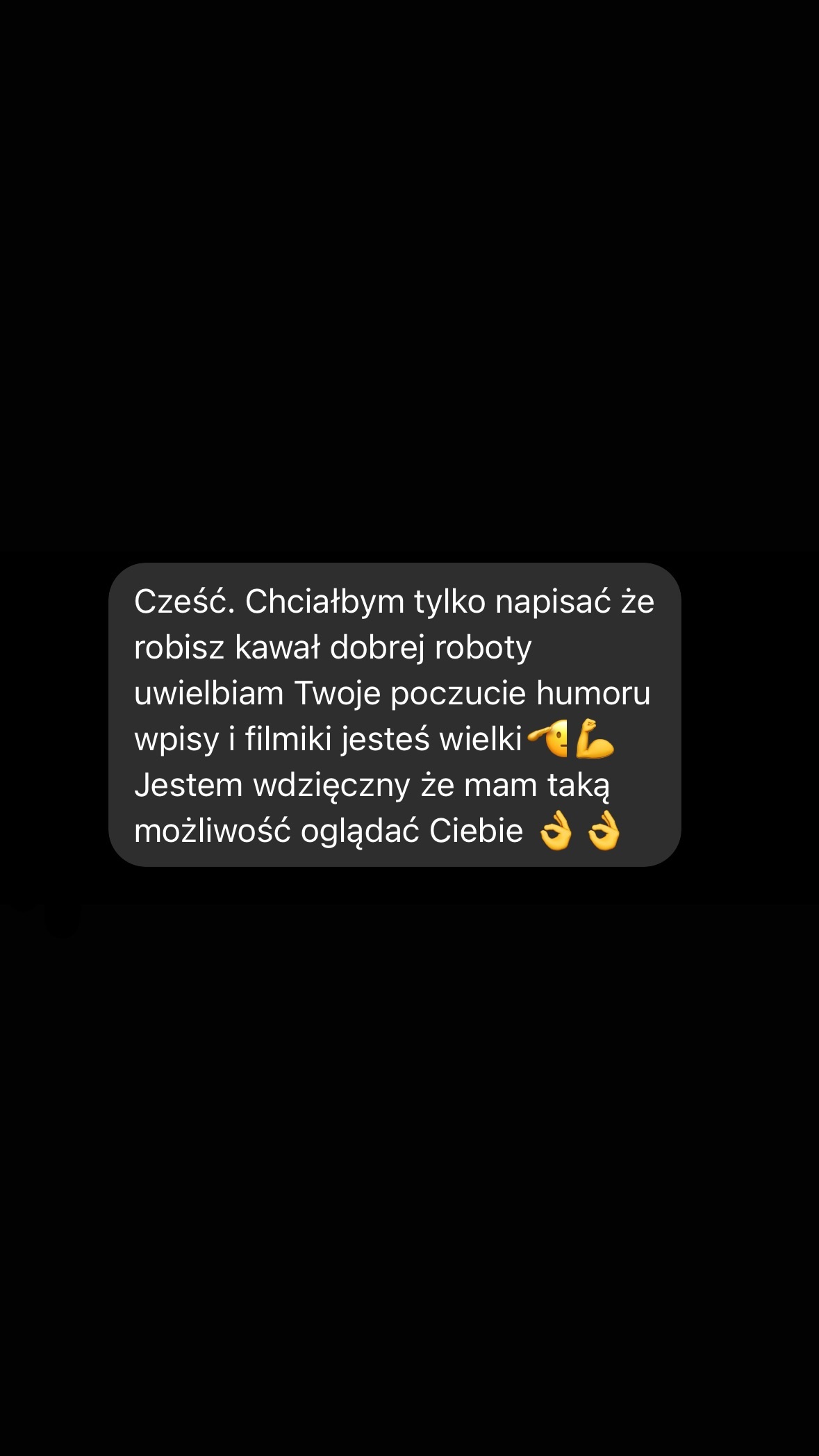Wiadomość od obserwującego 68