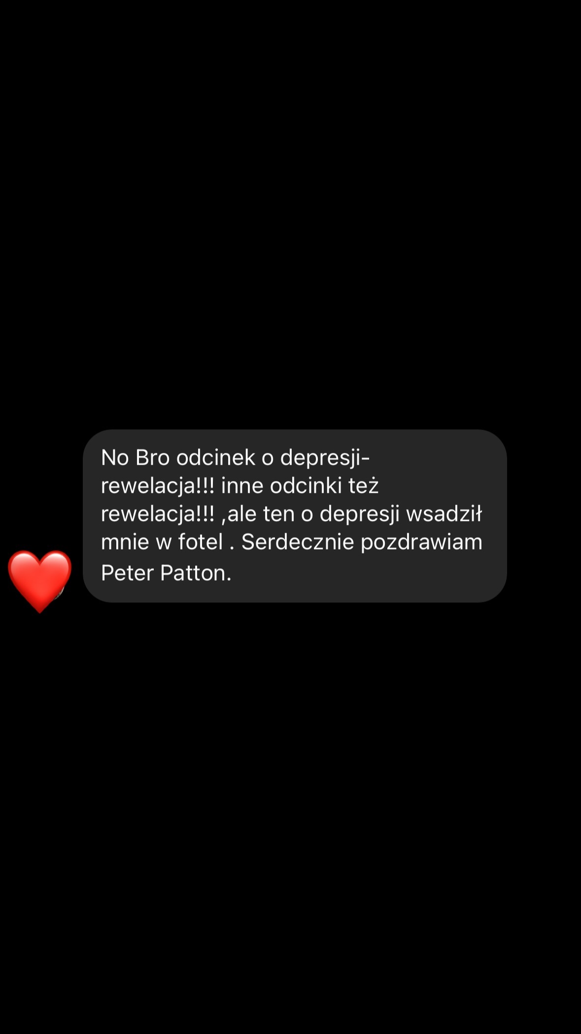 Wiadomość od obserwującego 73