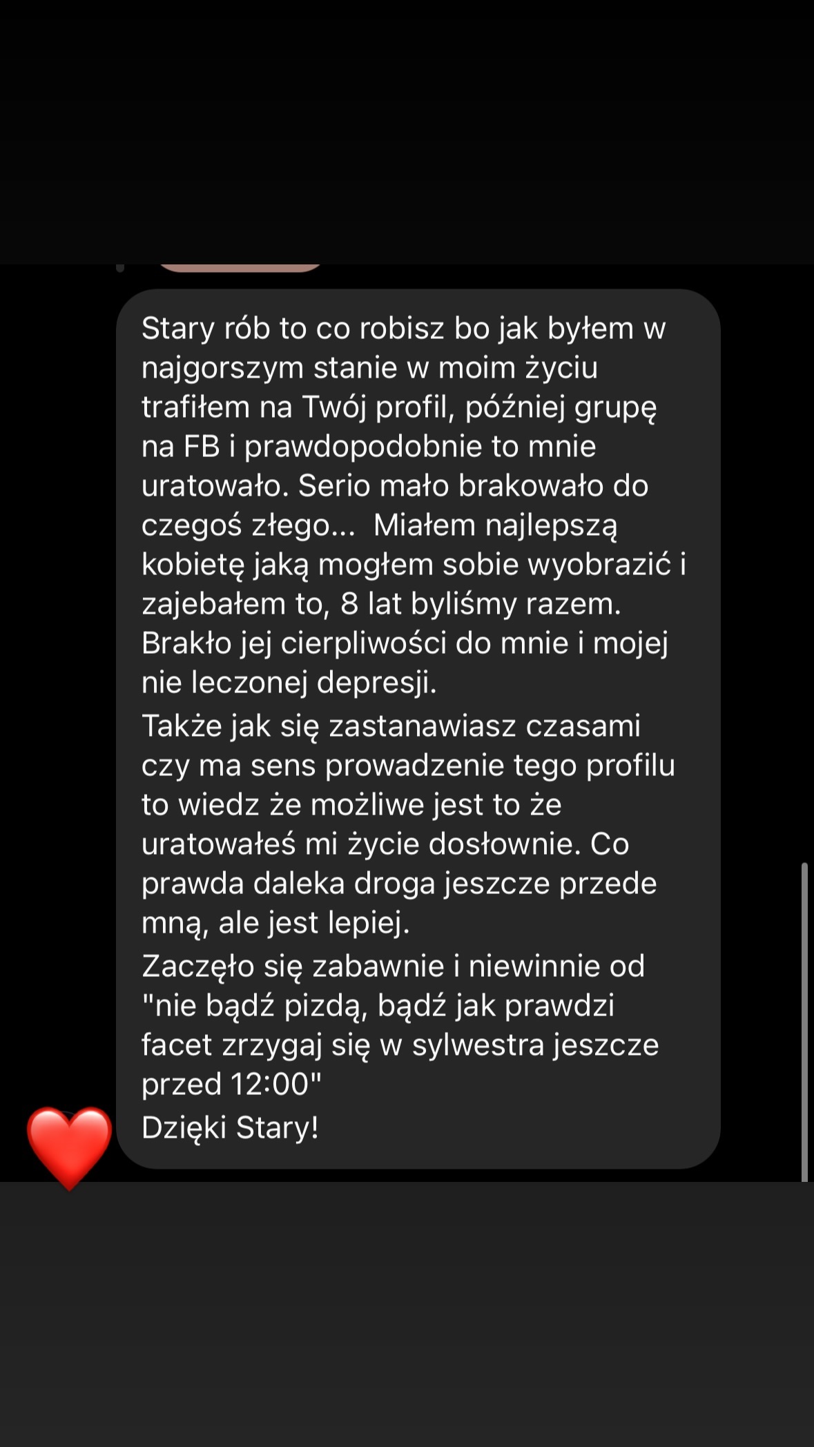 Wiadomość od obserwującego 84